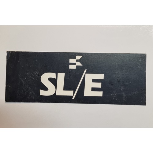 Early Holden Commodore SL/E Dealer Showroom Number Plate