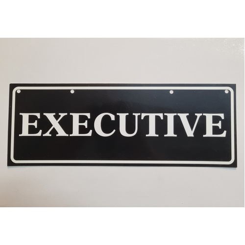 Holden VS Commodore Executive Dealer Showroom Number Plate