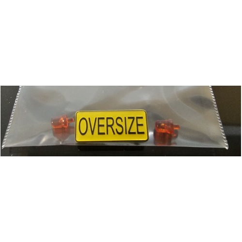 1:50 Kenworth Universal Beacon Lights & Oversize Sign 