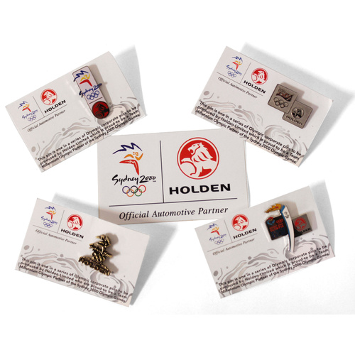 Holden Sydney 2000 Olympic Pin Set
