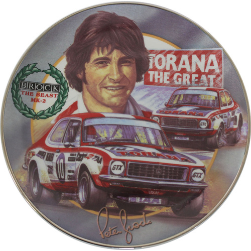 New Peter Brock Holden LJ Torana Bradford Collectors Plate THE BEAST 