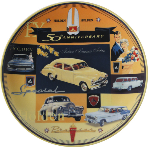 New Limited Edition Holden 50th Anniversary Collectors Plate Complete 