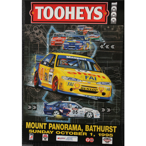 Peter Brock Tooheys 1000 Poster