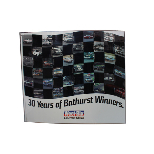 30 Years of Bathurst Winners Weet-Bix Collectors Edition Poster