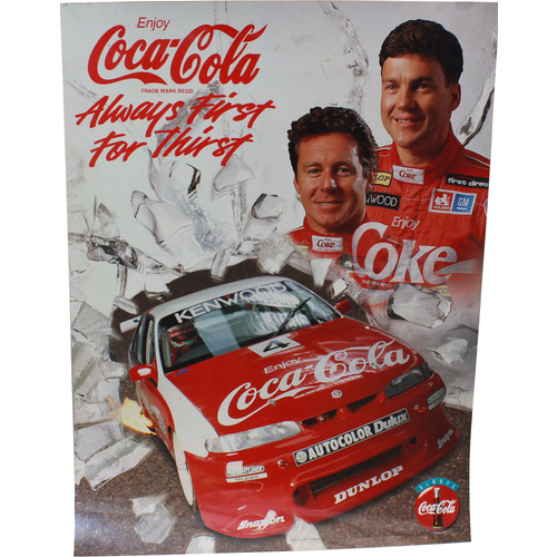 Coca-Cola Wayne Gardner & Neil Crompton Poster
