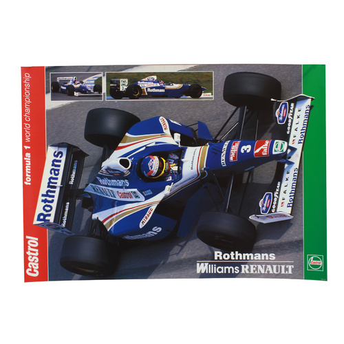 Castrol Jacques Villeneuve Formula One World Championship Poster