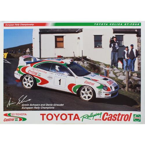 Castrol Toyota Celica GT-Four Poster