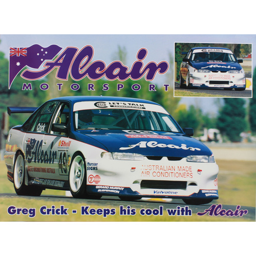 Alcair Motorsport - Greg Crick Poster 