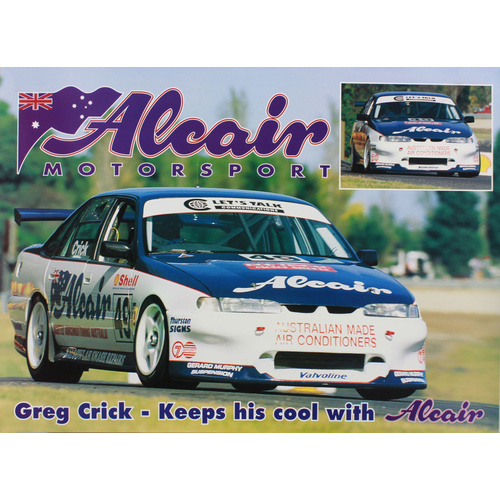 Alcair Motorsport - Greg Crick Poster 
