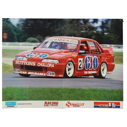 Mark Gibbs Holden VL Commodore Poster
