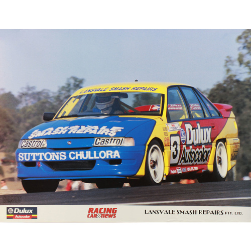 Lansvale Racing Team Holden Commodore VN Group A SS Poster