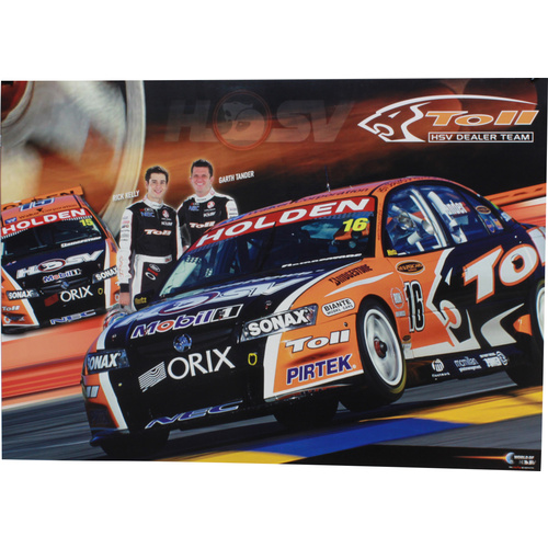 Tander & R.Kelly Toll HSV Dealer Team Poster