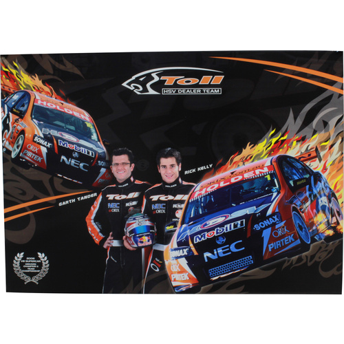 Tander & R.Kelly 2006 Toll HSV Dealer Team Poster