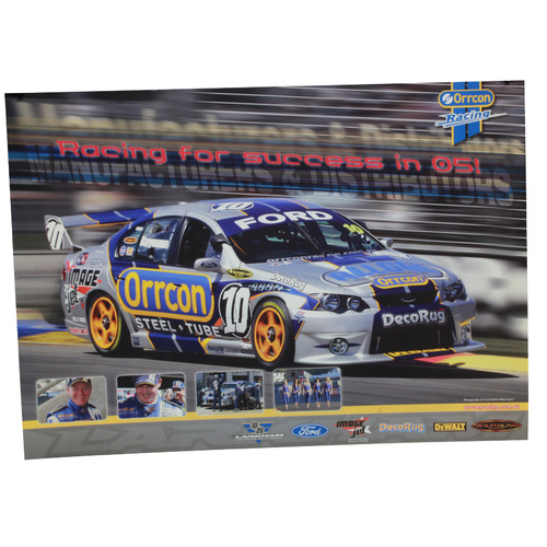 Orrcon Racing Jason Bargwanna Poster