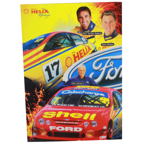Shell Helix Racing Dick / Steven Johnson & Paul Radisch Poster