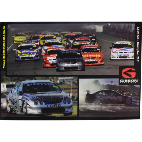 Lowndes & Crompton 2001 Ford Poster