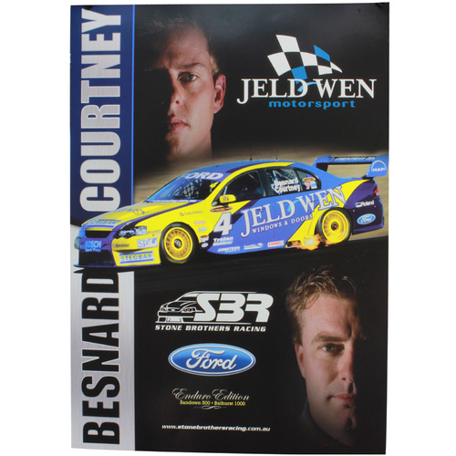 Courtney / Besnard Jeld Wen Motorsport Poster