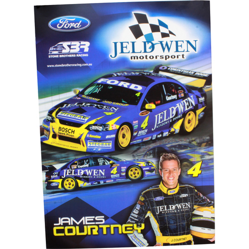 James Courtney 2006 Jeld Wen Motorsport Poster