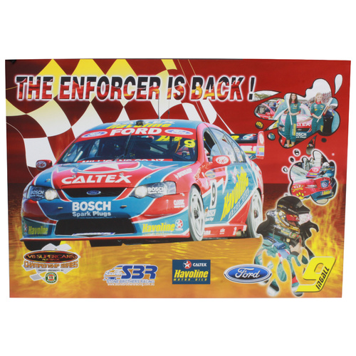 Russell Ingall 'The Enforcer Is Back!' Poster