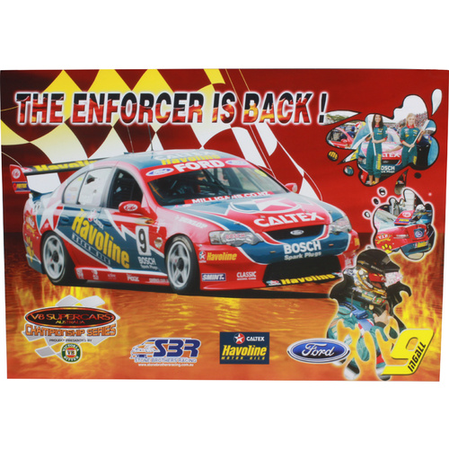 Russell Ingall 'The Enforcer Is Back!' Poster