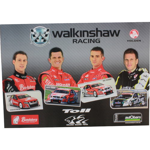 Holden Walkinshaw Racing Poster
