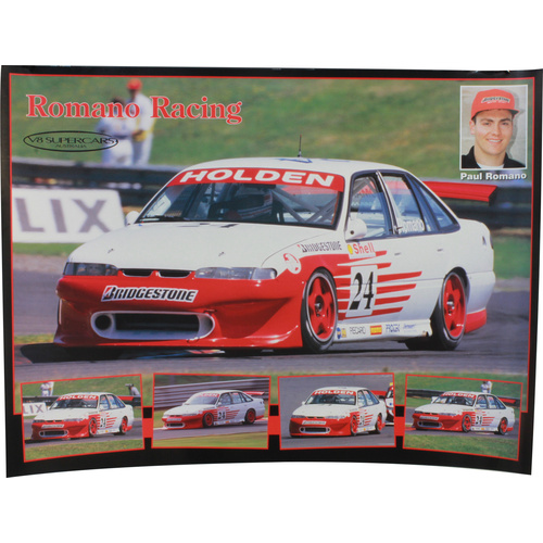 Paul Romano Racing Poster