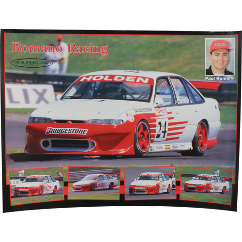 Paul Romano Racing Poster
