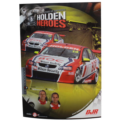 2008 Holden Heroes Poster 8/10