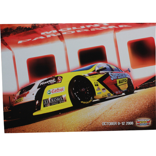 Russell Ingall 2008 Supercheap Bathurst 1000 Poster