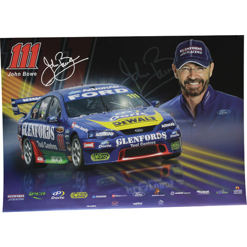 John Bowe GlenFord Racing 2001 Poster