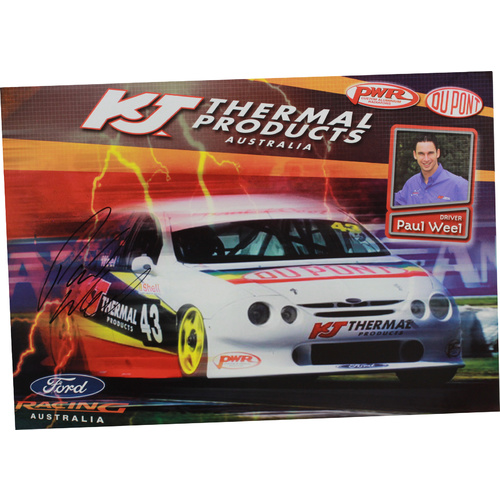 Signed Paul Weel KJ Thermal Products Poster