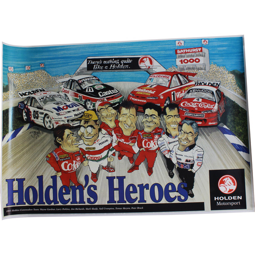 1995 Holden's Heroes Poster