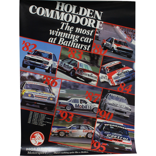 Holden Motorsports Bathurst Poster