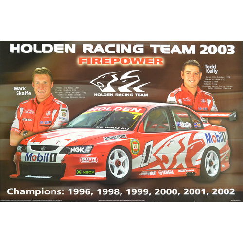 Mark Skaife & Todd Kelly Poster