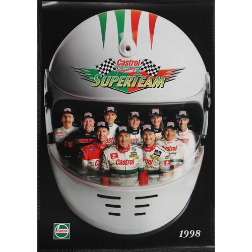 Castrol Racing Super Team Poster