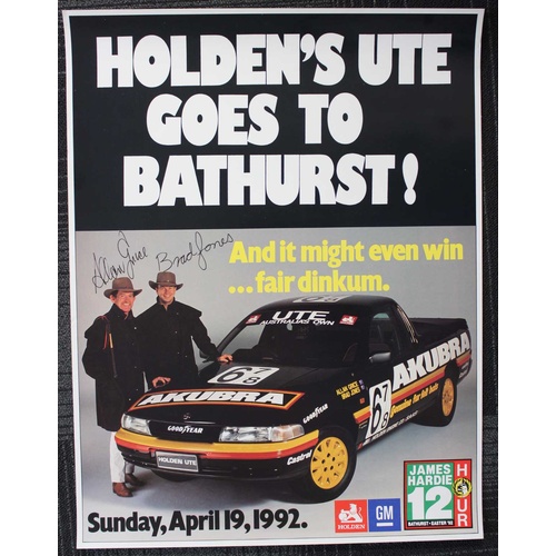 Holden Ute Goes To Bathurst Poster