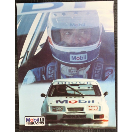 Peter Brock Mobil 1 Racing Poster