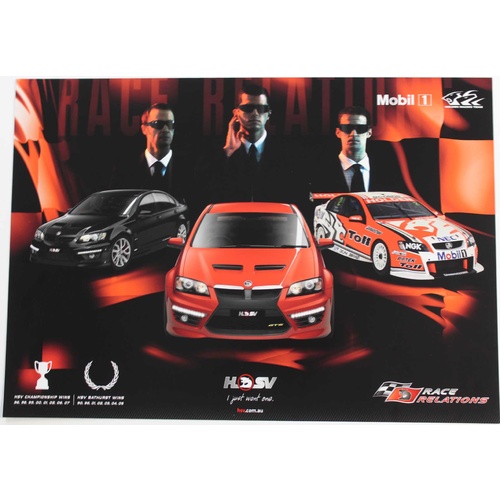 HSV Race Relations Poster