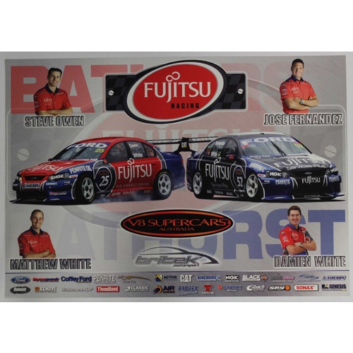 Fujitsu Racing Poster