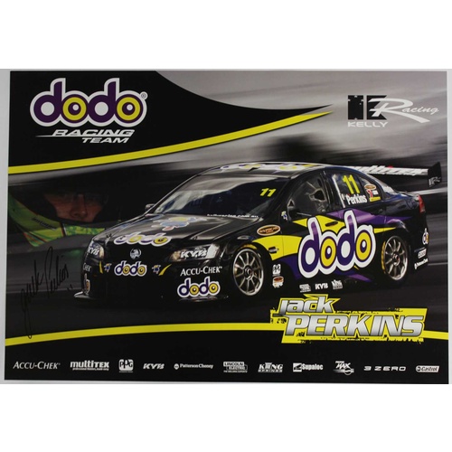 Signed Jack Perkins Poster