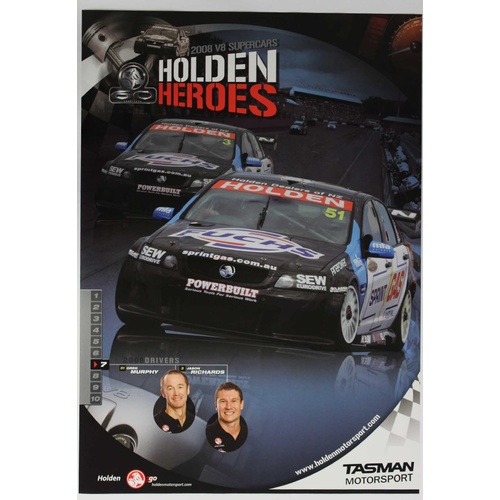 2008 Holden Heroes Poster 7/10