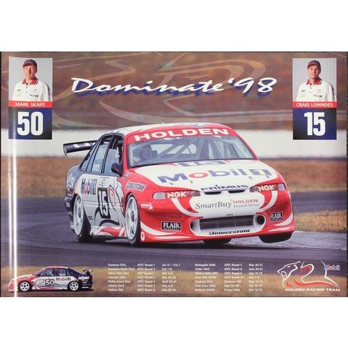 Mark Skaife & Craig Lowndes 1998 Poster