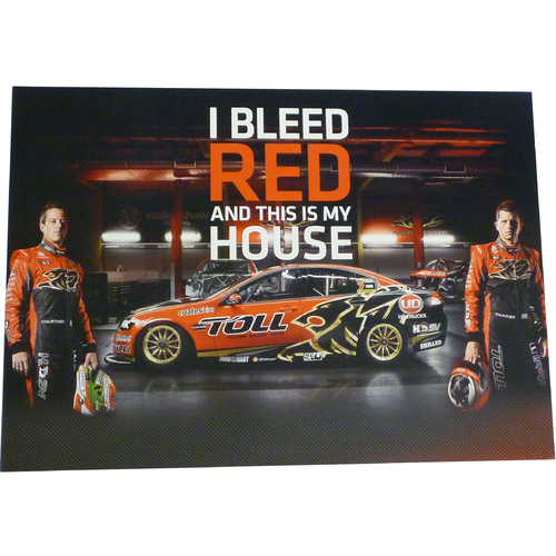 Toll HSV Courtney & Tander Poster