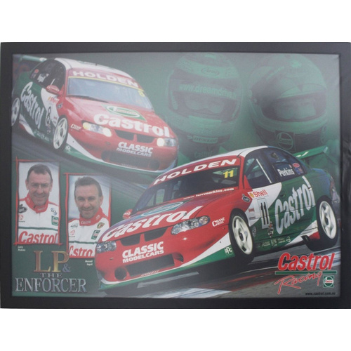Larry Perkins & Russell Ingall Framed Poster