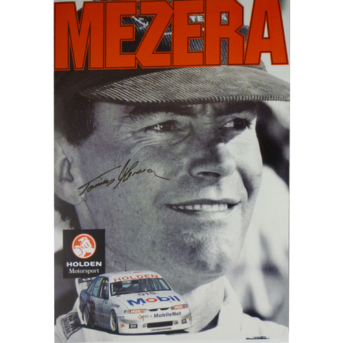 Signed Tomas Mezera Poster