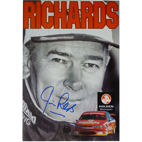 Signed Jim Richards Poster