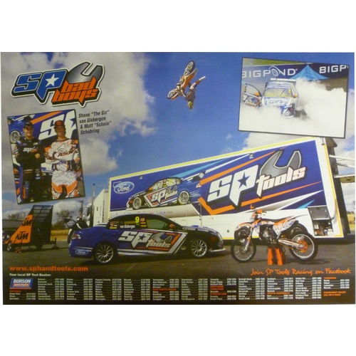Shane van Gisbergen & Matt Schubring Poster