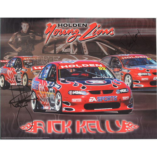 Rick Kelly & Nathan Pretty Signed Poster