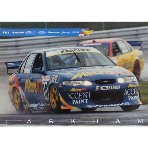 Mark Larkham  Ford Falcon AU Poster