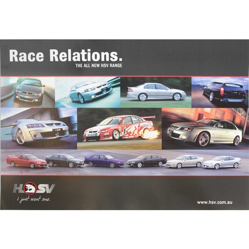 HSV Race Relations Poster